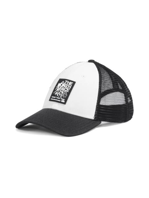 Mudder Recycled Polyester Trucker Hat in Tnf White/Tnf Black