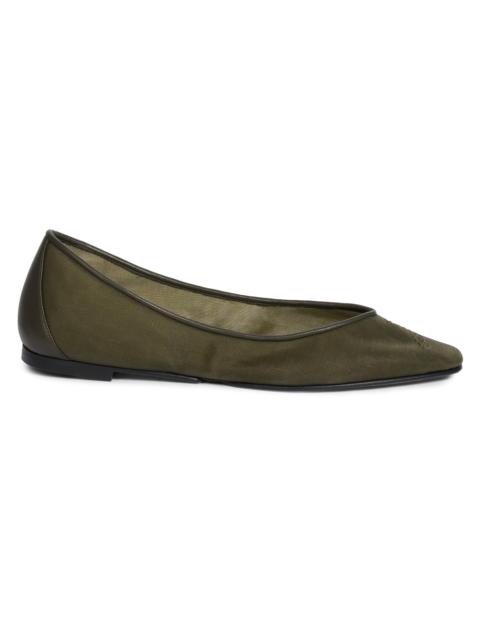 JACQUEMUS Women's Les Ballerines Flats - Khaki