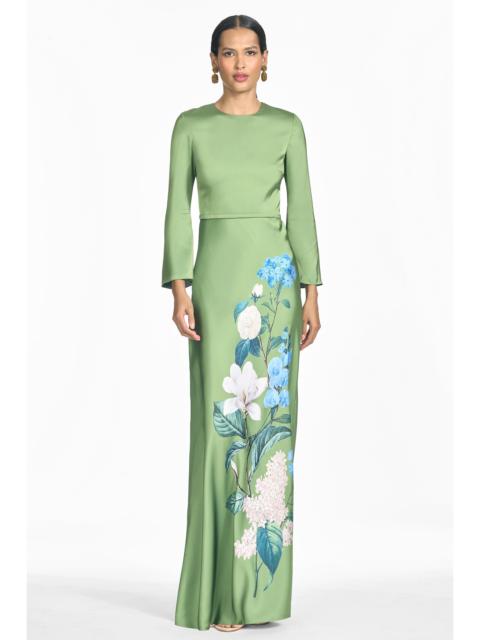SACHIN & BABI ALEX GOWN - CYPRESS SWEET PEA