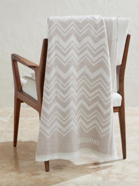 Missoni Cortina Fringed Virgin Wool and Cashmere-Blend Jacquard Throw