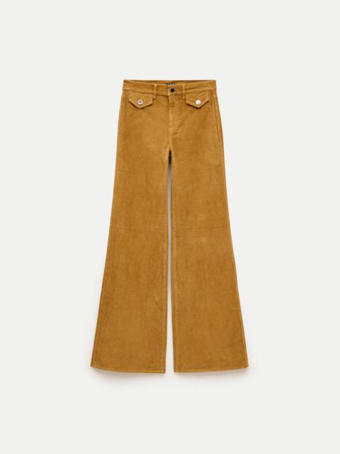 J.CREW Wide-leg trouser in stretch corduroy