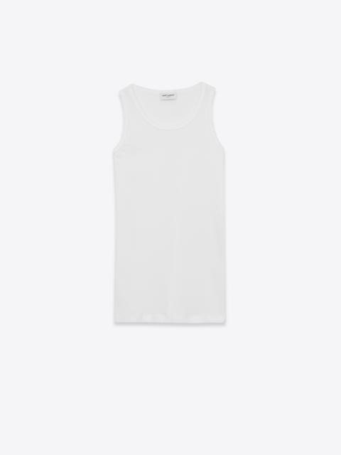 tank top in jersey
