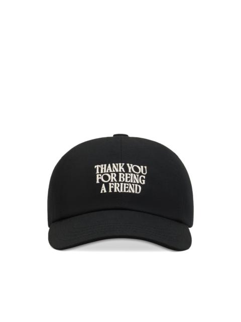 AMI Paris logo-embroidered buckle baseball cap