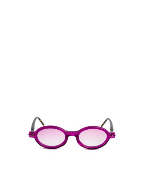 Kuboraum P6 round-frame sunglasses