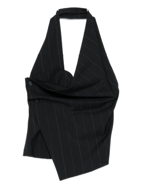 paloma wool Tiomi pinstripe halterneck top