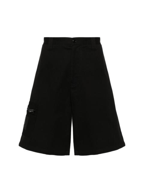 Moschino logo-appliquÃ© bermuda shorts