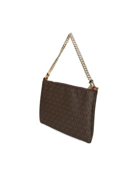 MICHAEL KORS monogram chain-strap satchel