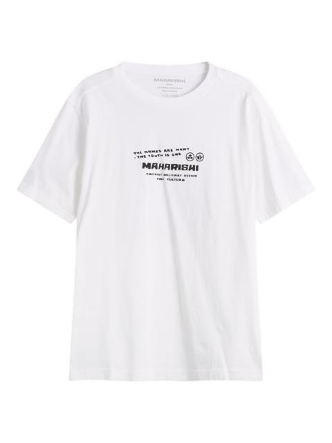 MAHARISHI Maharishi Japanese Menko Card T-Shirt