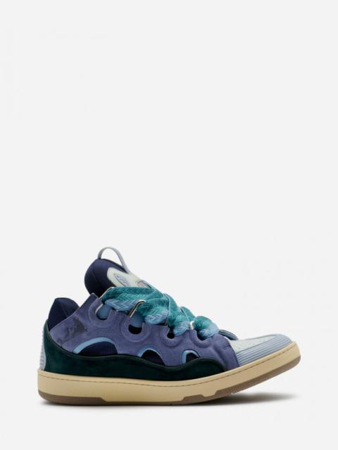 Lanvin LEATHER CURB SNEAKERS