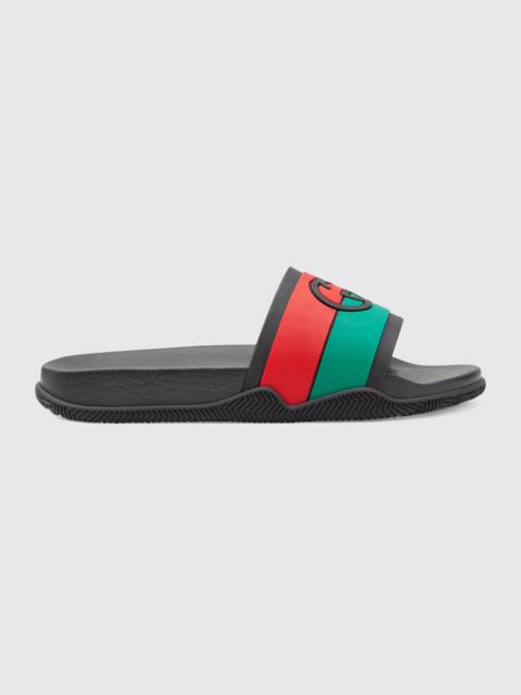 Men's Interlocking G slide sandal