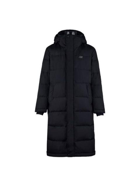 New Balance Long Cut Hooded Coat 'Black' NP84V023-BK