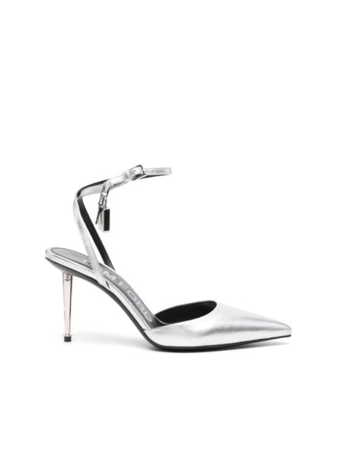 TOM FORD padlock-charm metallic pumps
