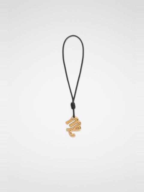 Jil Sander Zodiac Charm