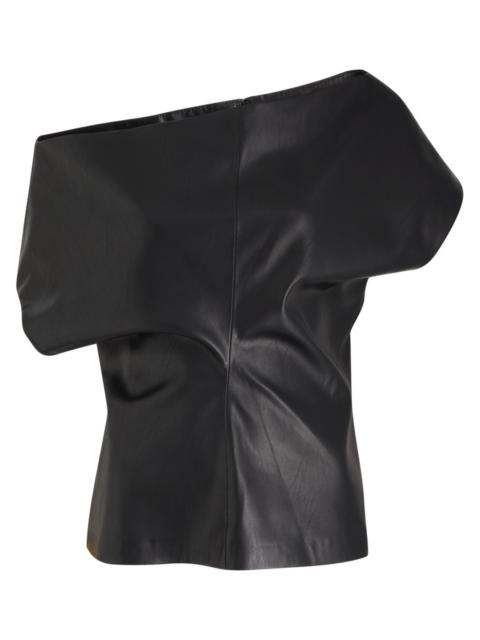 rag & bone Rag & Bone Eleanor Faux Leather top
