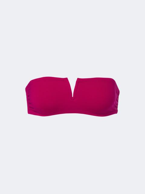 ERES Arcade bandeau bikini top