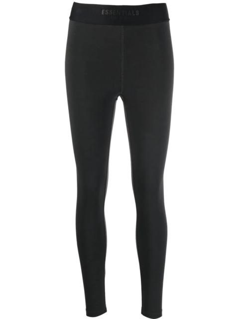 ESSENTIALS logo-waistband leggings