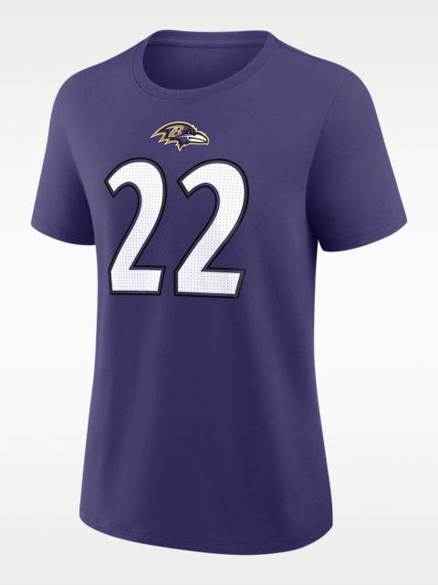Nike Derrick Henry Baltimore Ravens Women's Nike NFL T-Shirt