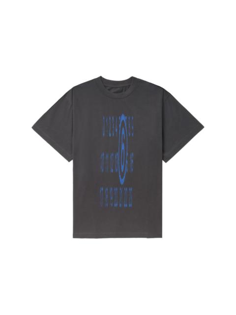 Numbers-print cotton T-shirt