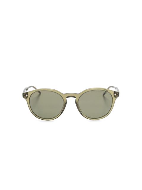 GIORGIO ARMANI round-frame sunglasses