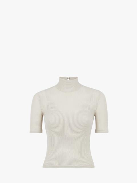 FENDI gray viscose jumper
