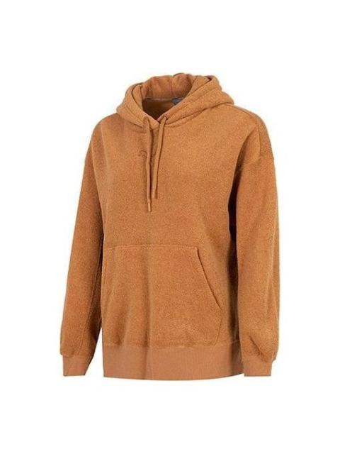 PUMA (WMNS) PUMA Winterized Hoodie 'Brown' 672132-74