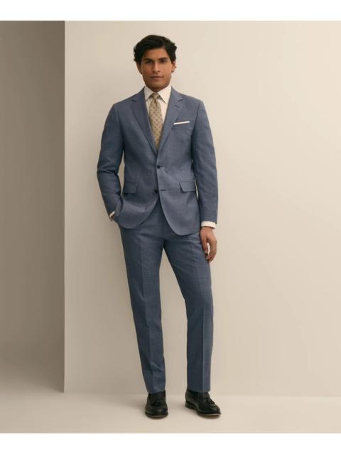 Brooks Brothers Slim Fit Wool Mini-Houndstooth 1818 Suit