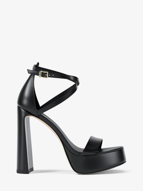 MICHAEL KORS Cami Leather Platform Sandal