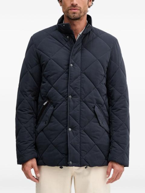 Barbour quilted zip jacket