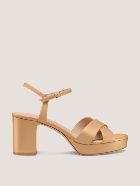 Stuart Weitzman DAYNA PLATFORM SANDAL 80