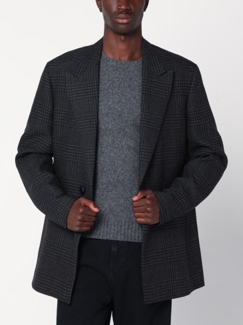 NAMACHEKO Black melange Prince of Wales jacket