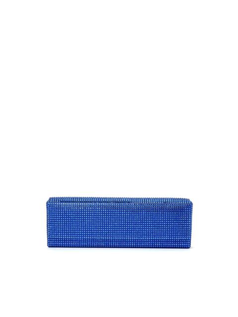 Amina Muaddi Amini Paloma crystal-embellished clutch