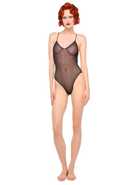 NORMA KAMALI LOW BACK FARA SLIP BODYSUIT