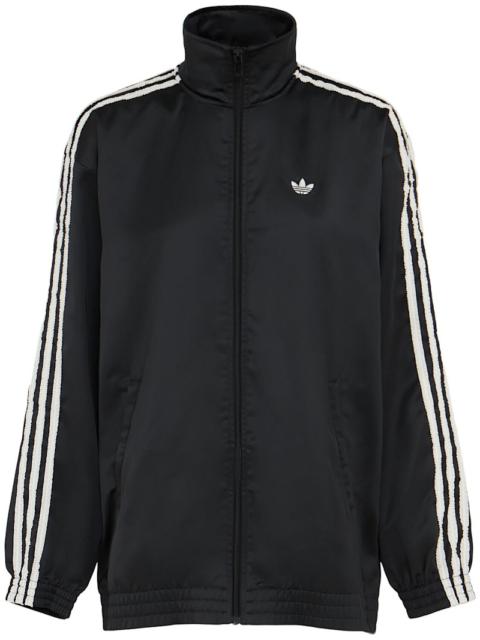 【adidas Originals】SATIN TRACK TOP Adidas Original Loose Satin Track Top