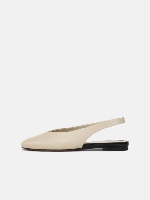 Vince Darlina Leather Slingback Flat