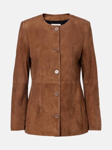 NOUR HAMMOUR Maud suede jacket