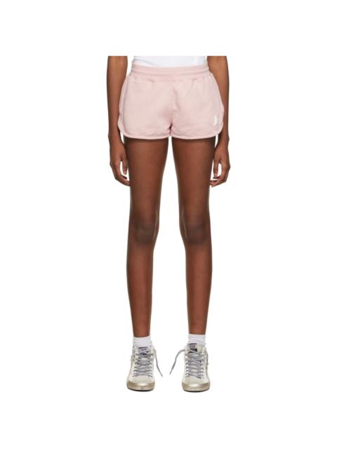 Golden Goose Pink Diana Star Shorts