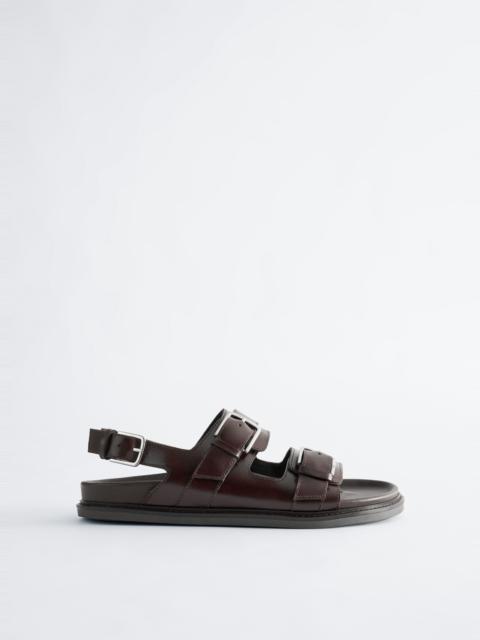 & Other Stories Buckled Leather Sandals