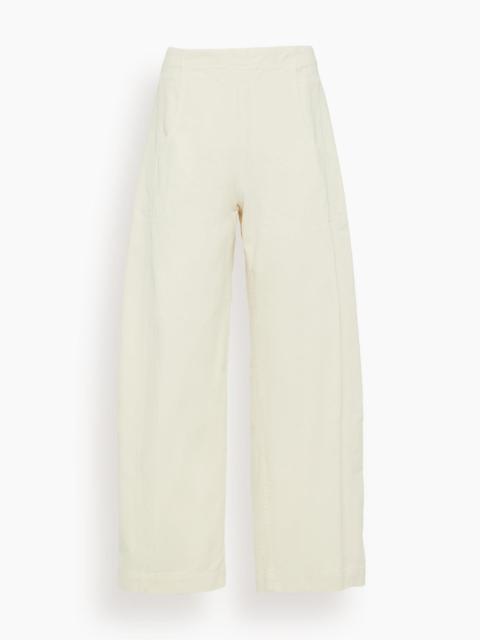 RACHEL COMEY Tany Pant in Cream