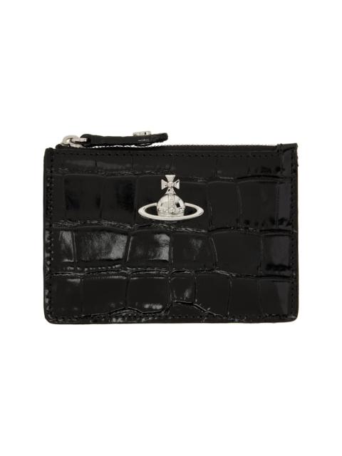 Vivienne Westwood Black Slim Long Card Holder