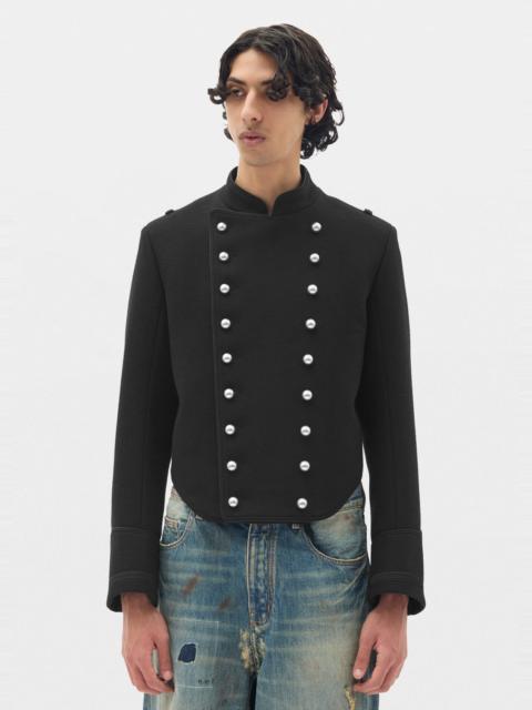 Ann Demeulemeester Noa Double Breasted Cropped Marsina Jacket