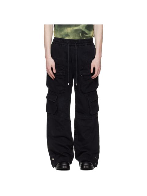 AMIRI Black Cargo Jeans