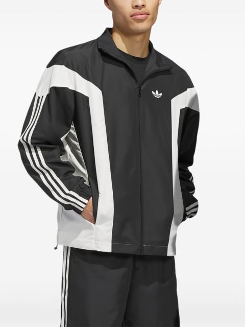adidas Originals Basketball logo-embroidered side-stripe windbreaker