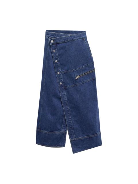 3.1 Phillip Lim Denim Wrap Skirt