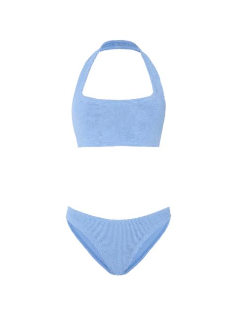 Hunza G Hunza G Sandy Halterneck Bikini (set Of Two)
