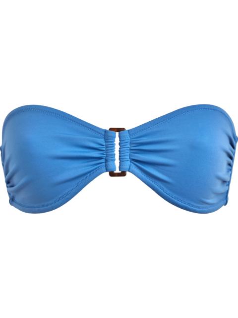 Vilebrequin Women Bandeau Bikini Top Solid