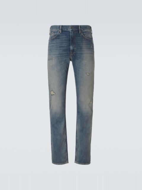 Acne Studios 1979M distressed slim jeans