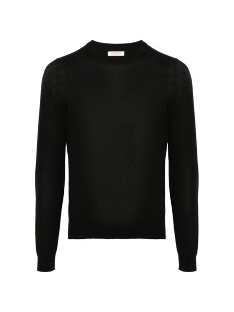 Valentino fine-knit cashmere-silk jumper