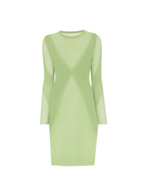 ISA BOULDER knitted mini dress