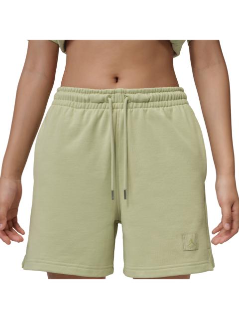 Jordan (WMNS) Jordan Flight Fleece shorts 'Olive Aura Lawn' IF1155-371
