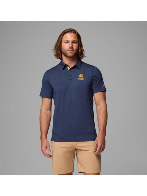 Columbia Men's Collegiate Tech Trail Polo - Notre Dame